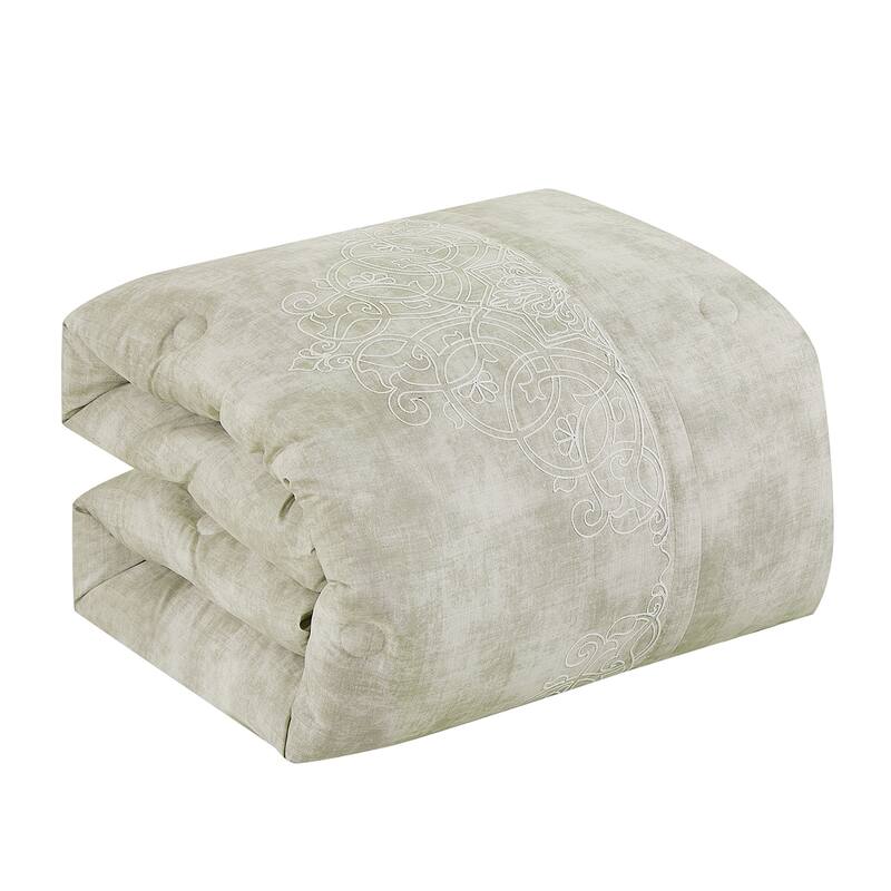 Hiroya Luxury 7 Piece Comforter