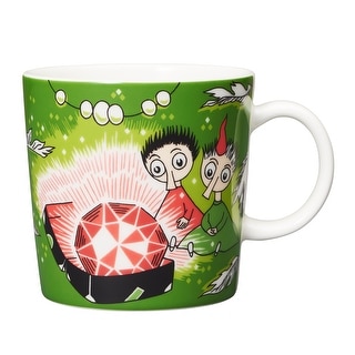 Moomin by Arabia Mug 10oz Thingumy and Bob Green