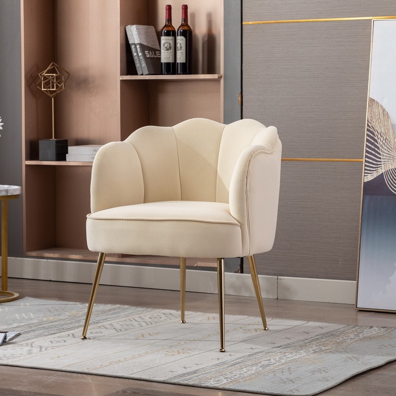 Armchair gold legs best sale