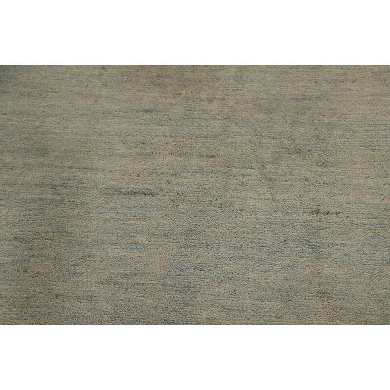Modern Gabbeh Oriental Foyer Rug Multi-Color Handmade Wool Carpet - 3'2"x 4'11"