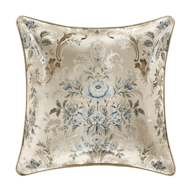 J. Queen New York Jacqueline 18" Square Decorative Throw Pillow