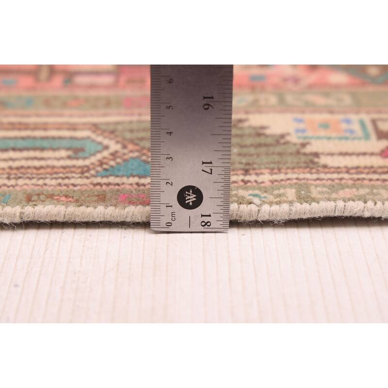 ECARPETGALLERY Hand-knotted Antalya Vintage Pink Wool Rug - 2'5 x 6'4