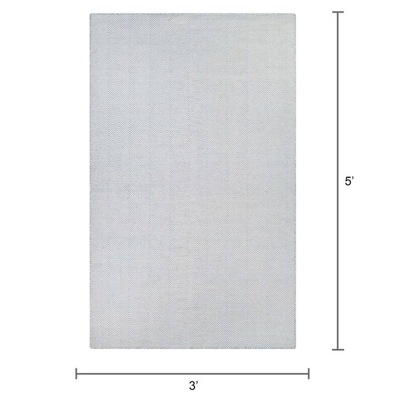 Handmade Villa Chevron Indoor/ Outdoor Reversible Area Rug