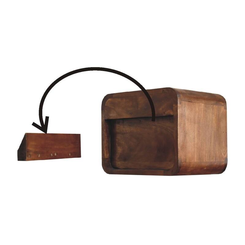 Artisan furniture Mini Curve Floating nightstand