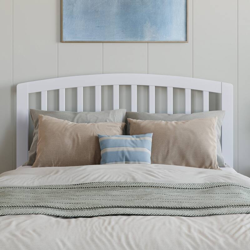 Lucia Platform Bed with Panel Footboard and Twin Trundle