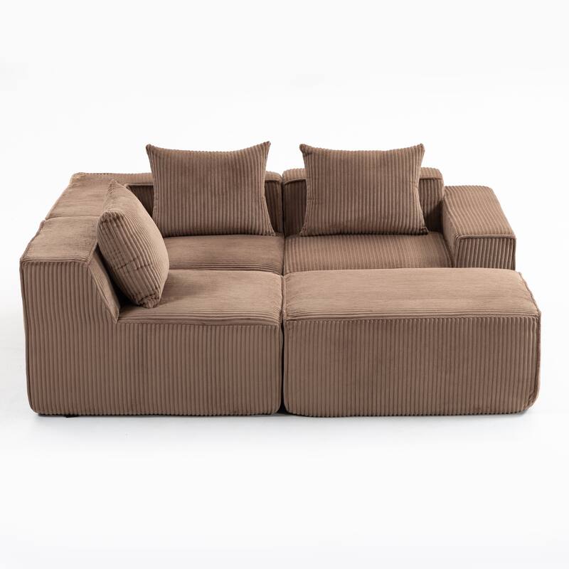 Multi Person Modular Compression Sofa That Can Be Freely Combined