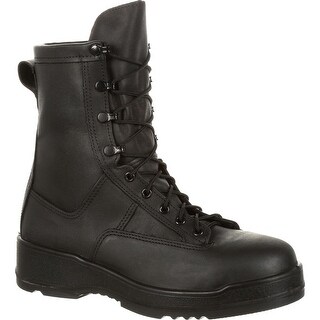 steel toe boots military