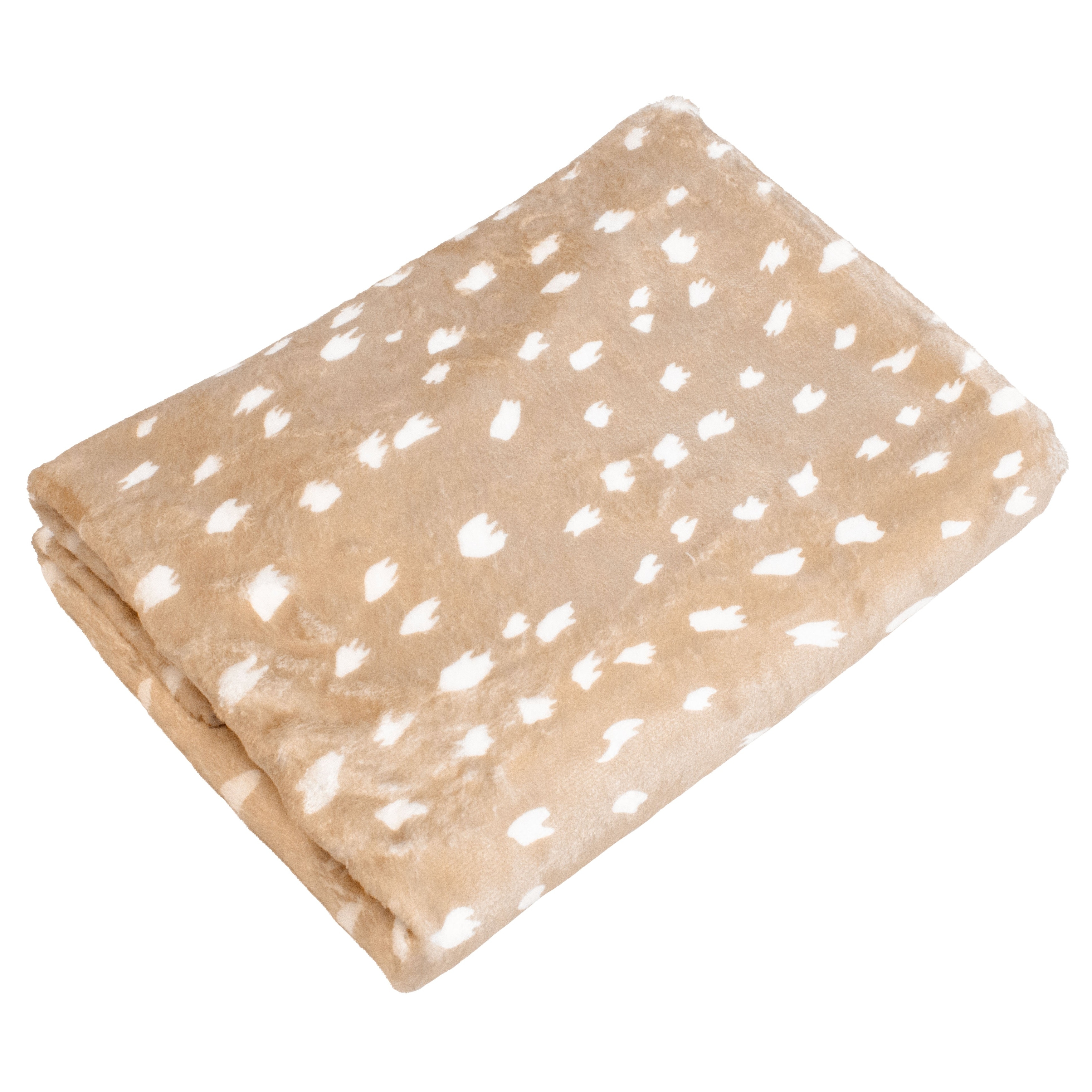 Deer Print Throw Blanket-image