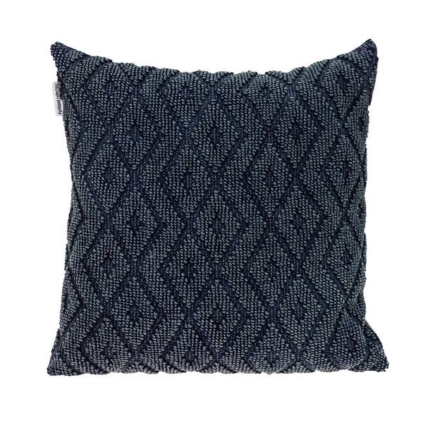 Parkland Collection Sorrel Transitional Navy Throw Pillow On Sale
