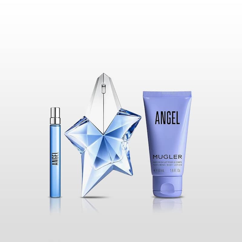 THEIRRY MUGLER Angel Women 3 PC Gift Set With EDP, Body Lotion and Mini