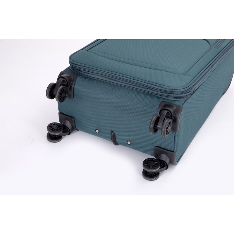 Carry On Luggage Sets 3 Piece, Softshell Lightweight Durable Suitcase with Spinner Wheels and Alloy Zipper, for Men Women