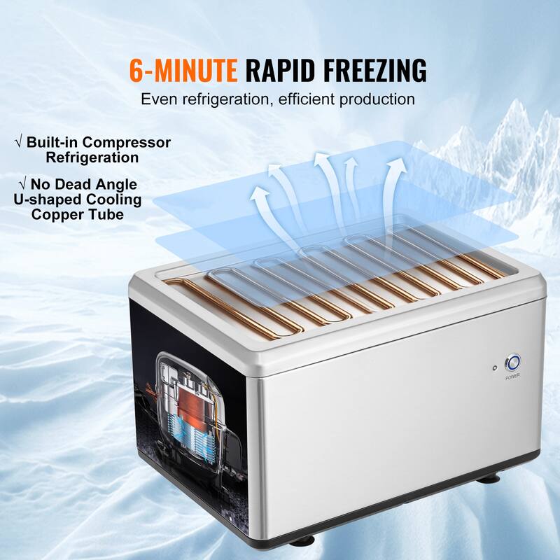 Fried Ice Cream Roll Machine for Making Ice Cream, Frozen Yogurt, Ice Cream Rolls - 12.6" x 8.5"