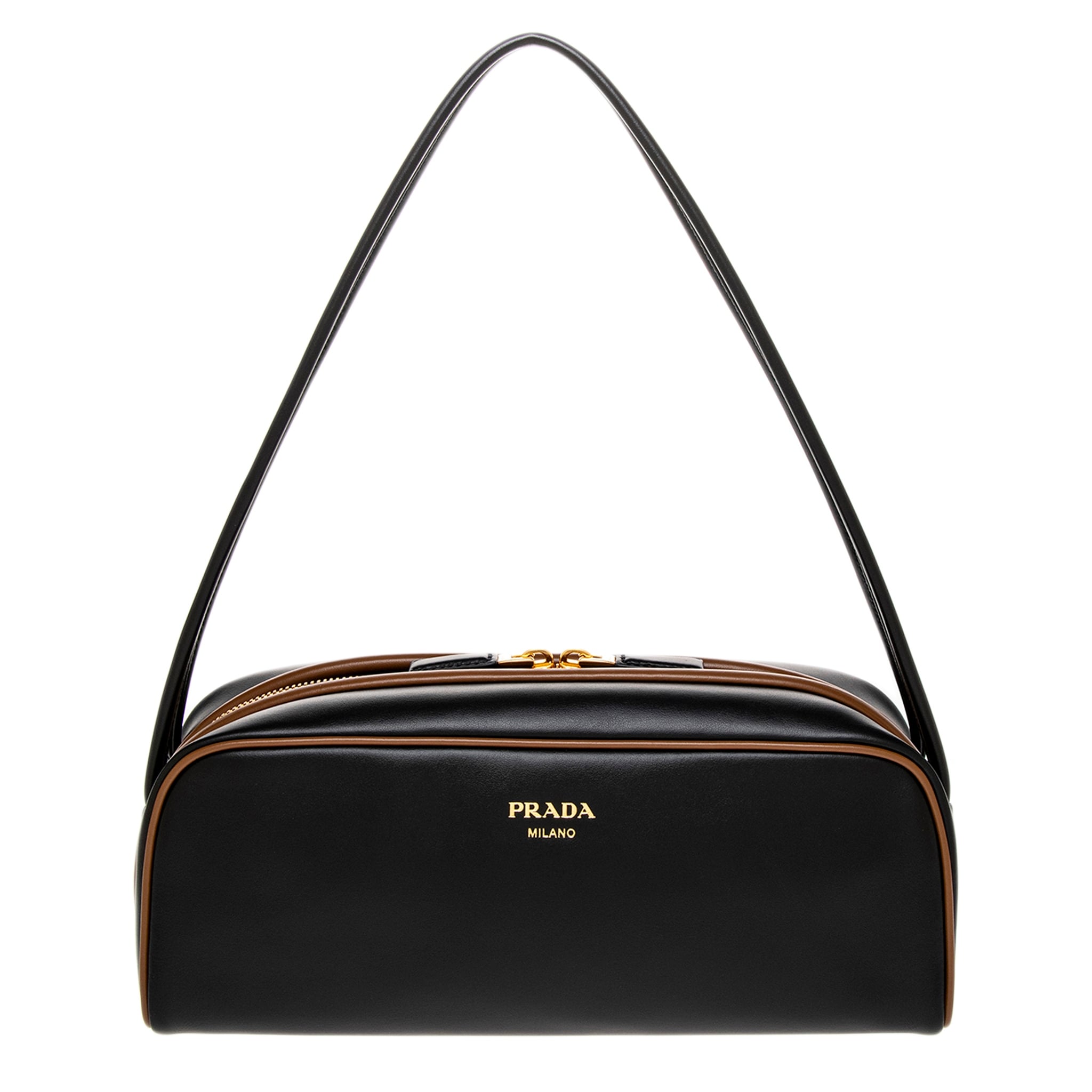 Prada Swing Smooth Leather Shoulder Bag