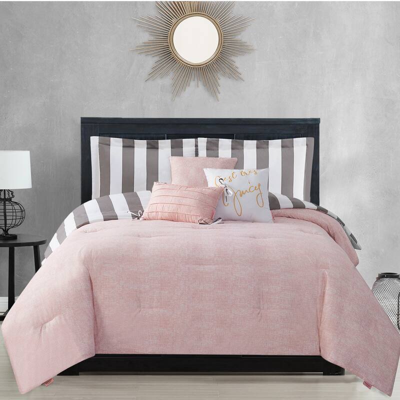 Juicy Reversible Cabana Stripe Bedding Set