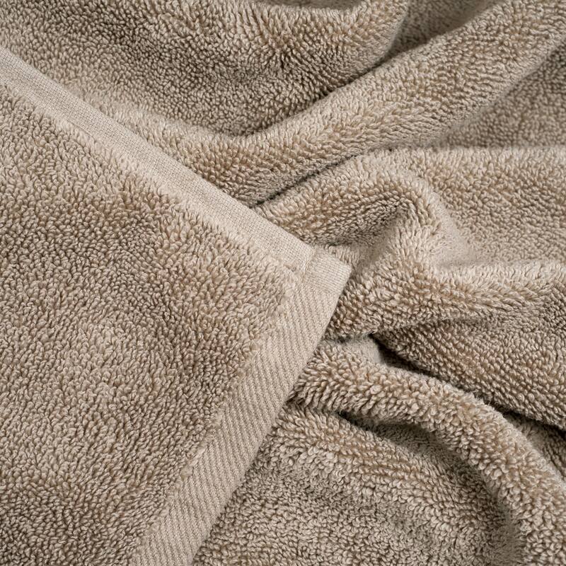 6PC Towel Set - Cotton Bathroom Accessories with 2 Bath Towels, 2 Hand Towels, and 2 Washcloths by Windsor Home