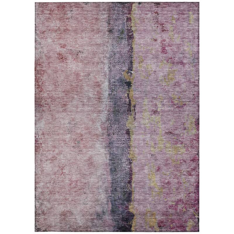 Amox Contemporary Abstract Built To Resist Stains Timeless Fusion Outdoor Rug