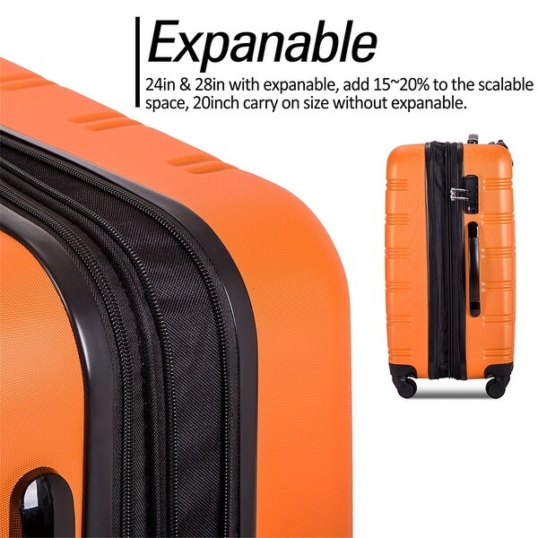 hardside luggage with tsa lock