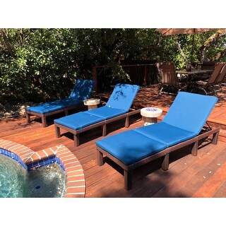 Jamaica Outdoor Chaise Lounge with Cushion by Christopher Knight Home