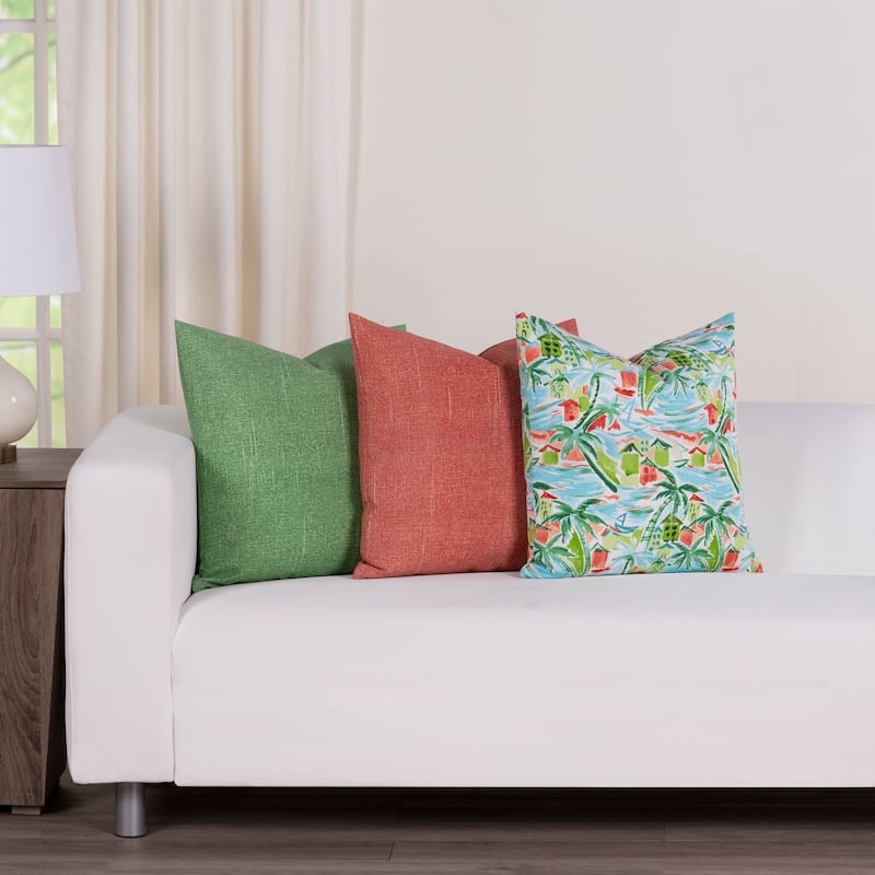 Siscovers Guesthouse Solarium Indoor/Outdoor Throw Pillow