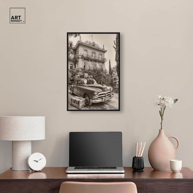 Pack Up the Car Canvas by Art Remedy