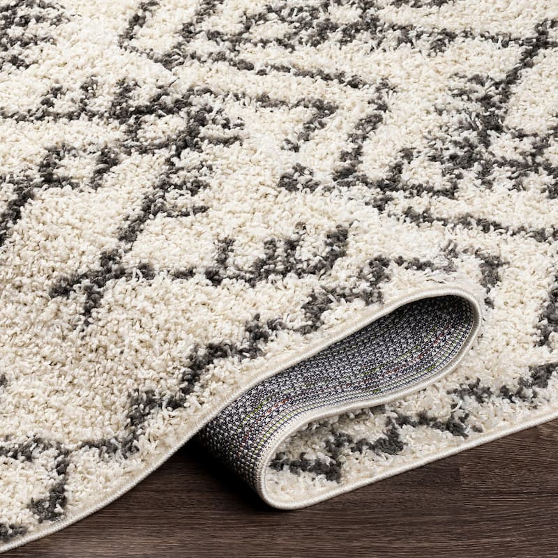 Artistic Weavers Elton Boho Diamond Plush Area Rug