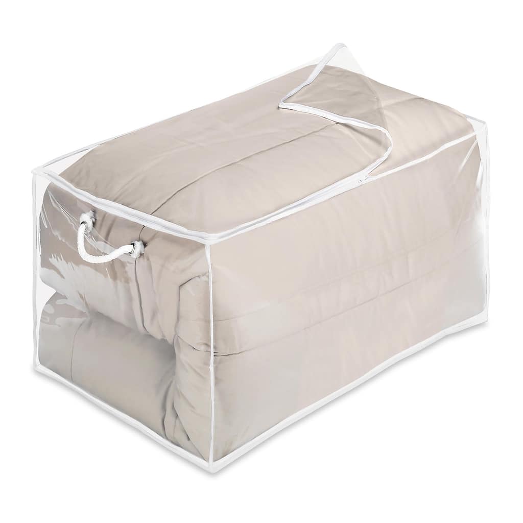 Whitmor Jumbo Zippered Storage Bag - Clear
