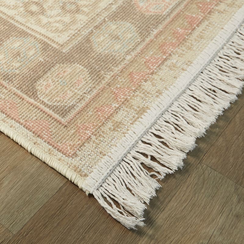 Windsor Traditional Distressed Recycled Area Rug