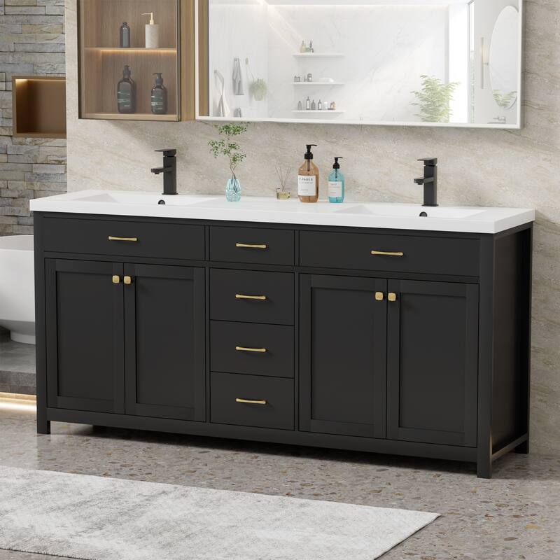 Bathroom Vanity with Sink & Faucet