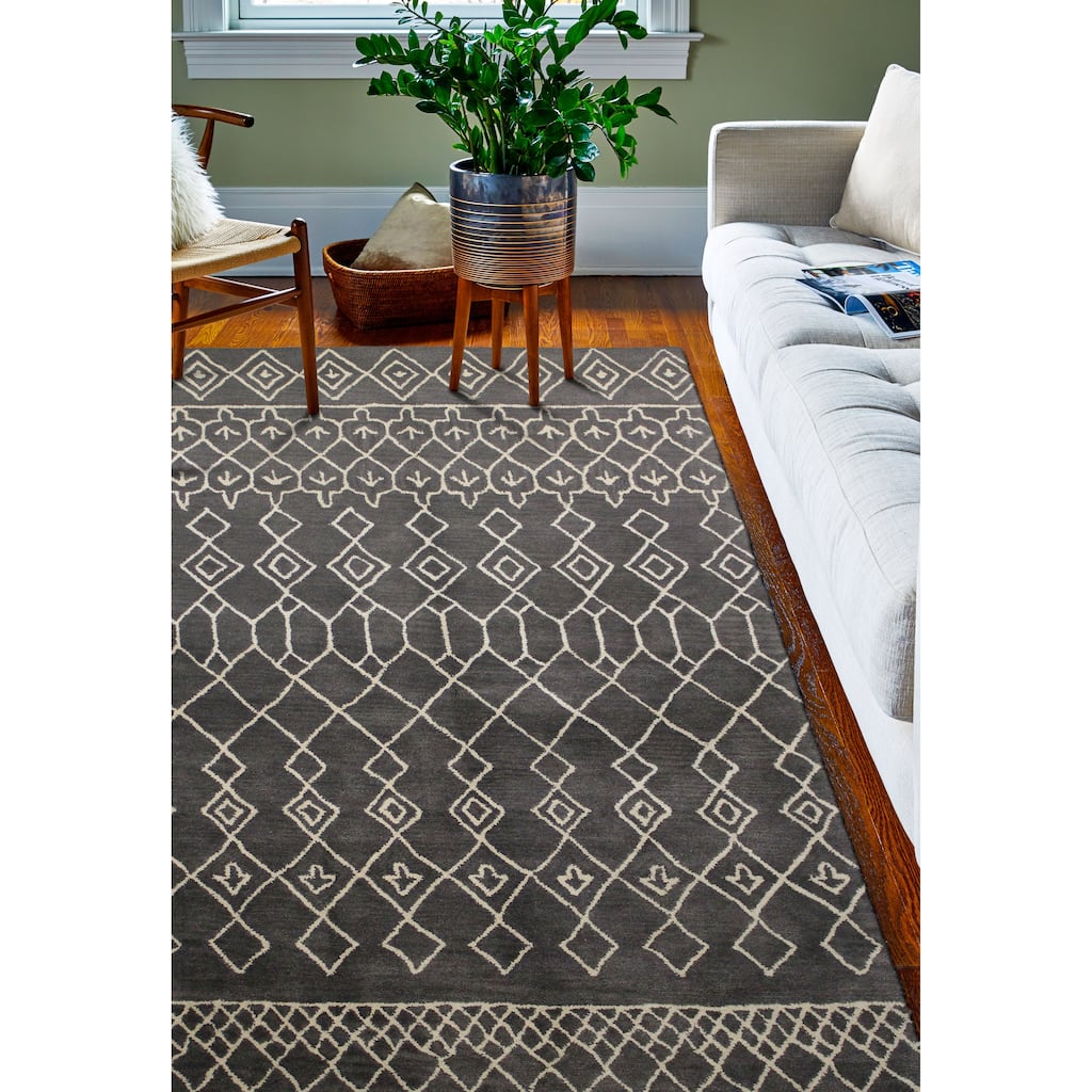 Bashian Avalon Contemporary Hand Tufted Area Rug