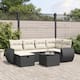 Option Black and cream 7 Piece
