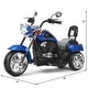preview thumbnail 7 of 27, 6V Powered Toddler 3 Wheel Motorbike Ride On Toy with Horn and Headlight - 36" x 19" x 25"