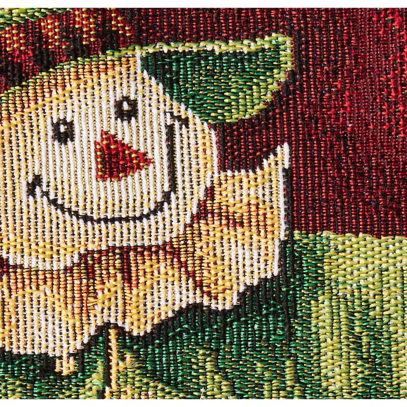 Violet Linen Fall Harvest Thanksgiving Autumn Leaves Sunflowers, 13" X 19" Rectangler, Set of 4, Decorative Place Mats