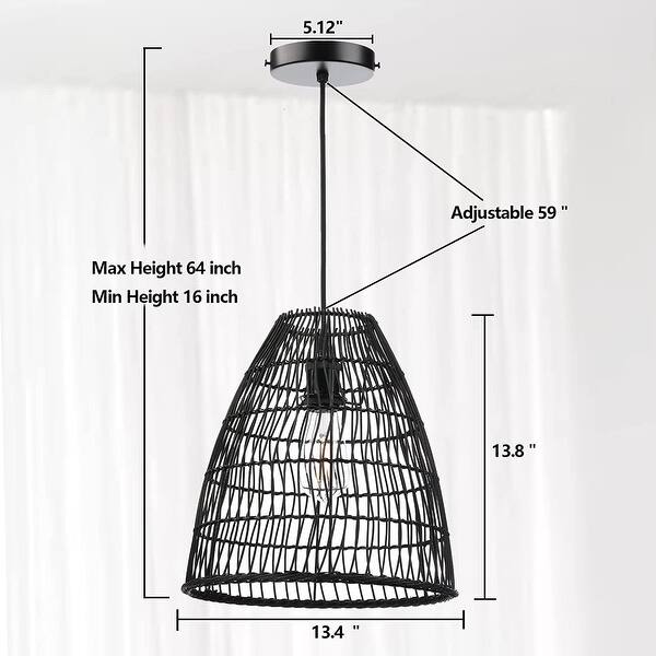 Rattan dining room light fixtures wicket pendant light fixture Bed