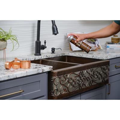Copper Sink Wax Protectant (W900-WAX) - 17oz.