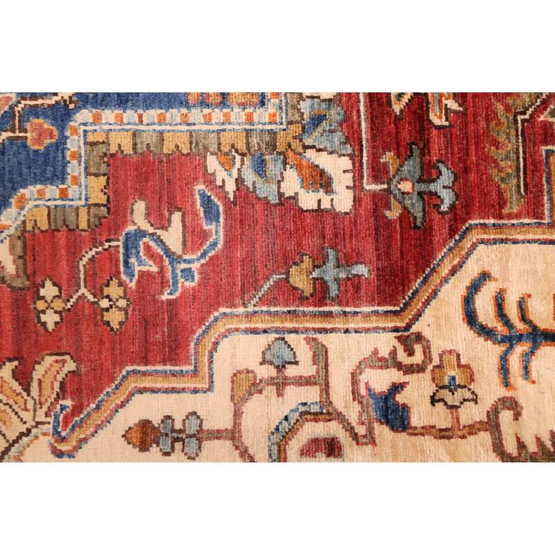 ECARPETGALLERY Hand-knotted Aryana Red Wool Rug - 9'10 x 12'2