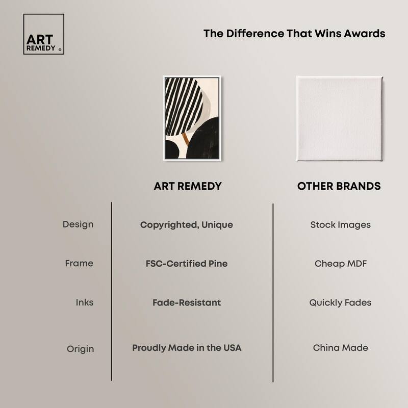 Linear Contempo Canvas by Art Remedy