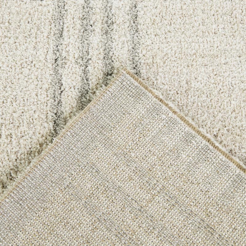 Ulric Distressed Modern Stripe Area Rug