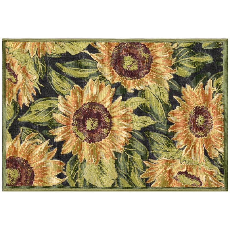 Liora Manne Esencia Sunflowers Indoor/Outdoor Mat