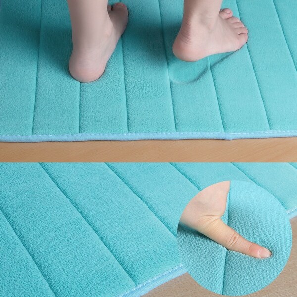 Coral Fleece Carpet Bathroom Door Water Absorption,Non ...