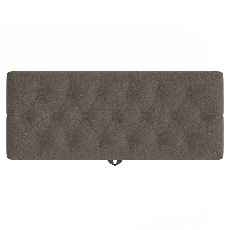 Modern Storage Ottoman Bench Upholstered Bedroom Bench