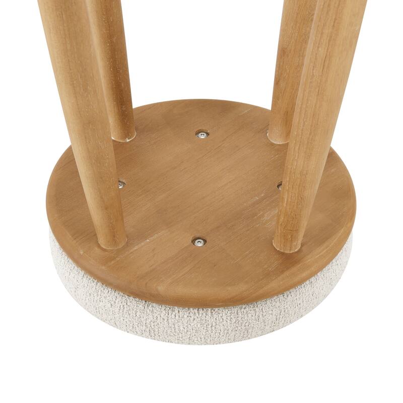 NPD Furniture Deandre Backless Swivel Counter Stool