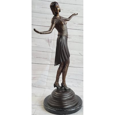 Art Deco Chiparus Russian Dancer Model Figurine Figure Statue Sculpture Decor