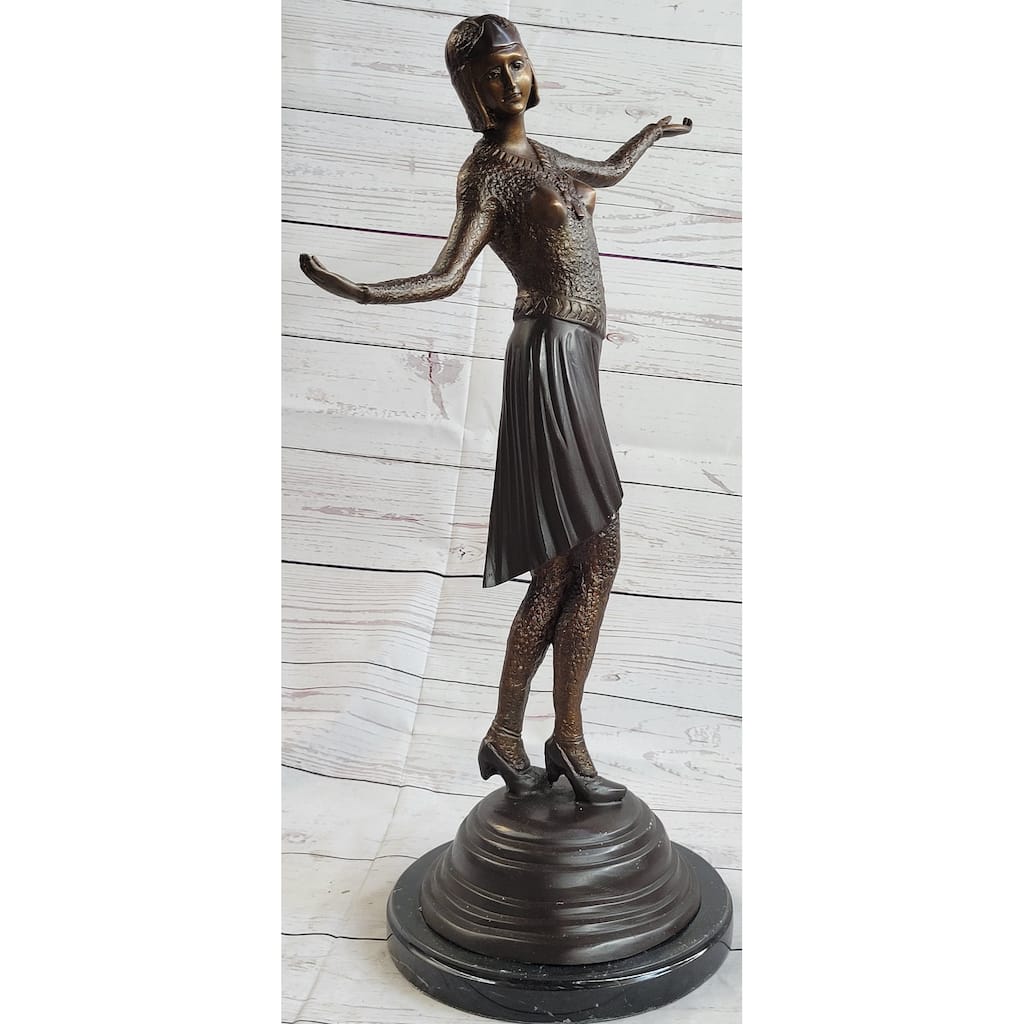 Art Deco Chiparus Russian Dancer Model Figurine Figure Statue Sculpture Decor