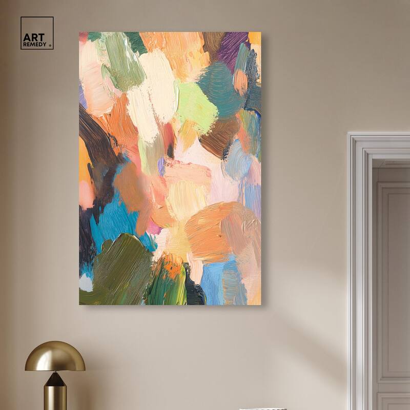 Chromatic Surge III Canvas by Art Remedy, Gallery Wrapped