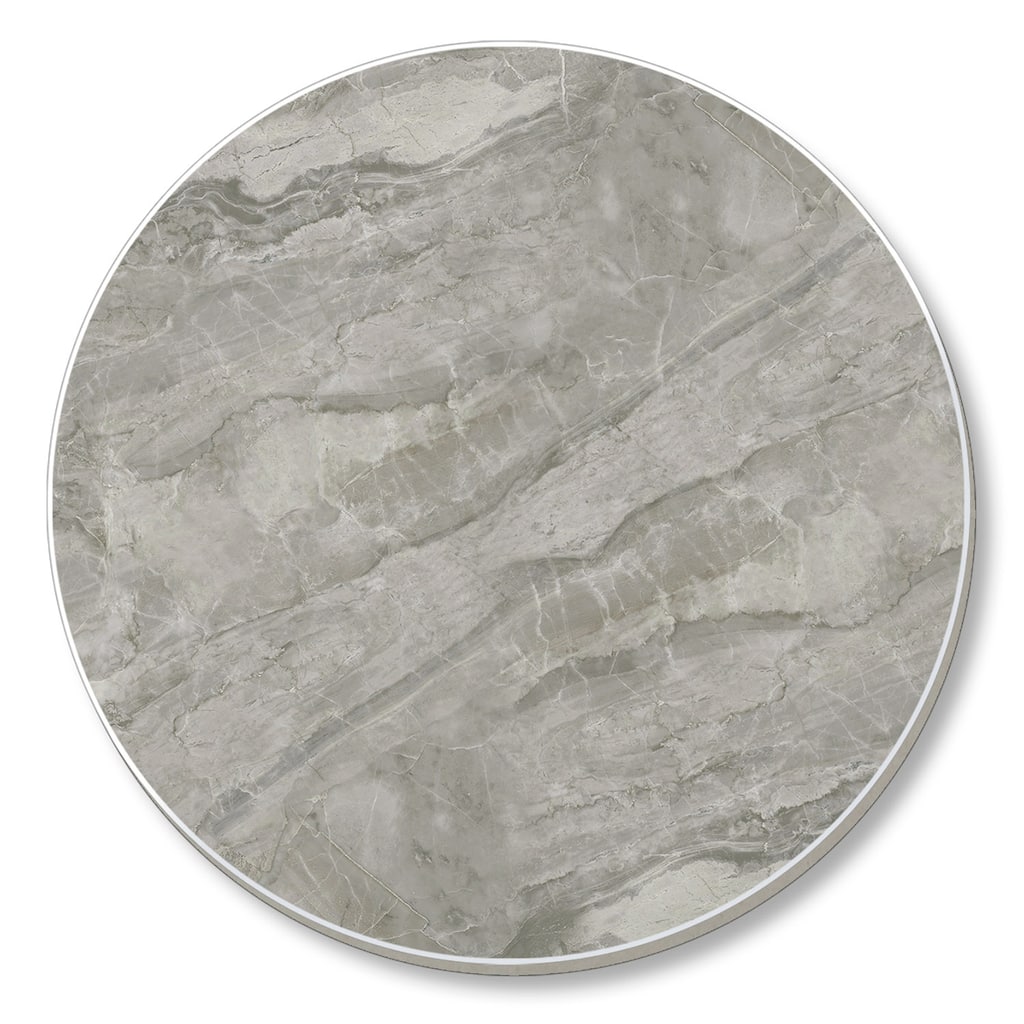 Absorbent Stone Beverage Coasters - Set of 4 - Grey Marble - Multi-174