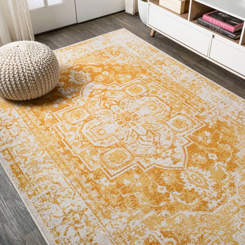 JONATHAN Y Izil Bohemian Ornate Medallion Area Rug