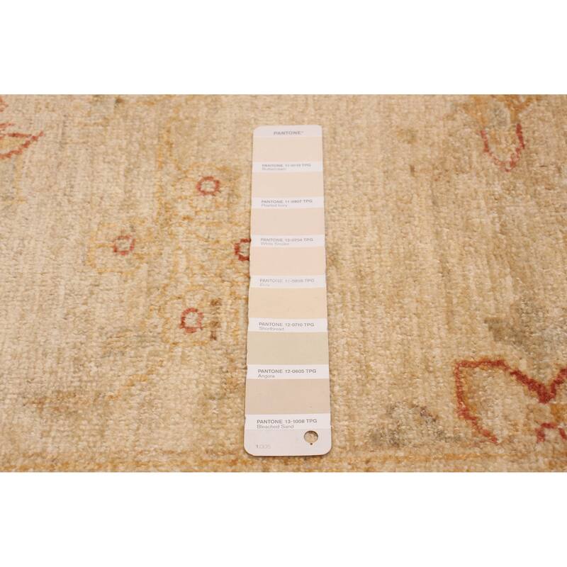 ECARPETGALLERY Hand-knotted Chobi Finest Cream Wool Rug - 5'8 x 7'10