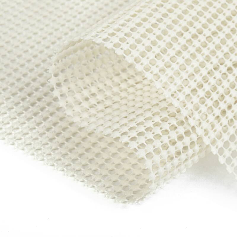 Designer Grip Low Profile Trimmable Shelf Liner Roll - White - 17.5" X 10'