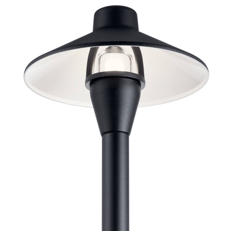 Kichhler Lighting 6.75" Traditional Path Light in Black Brass - 21