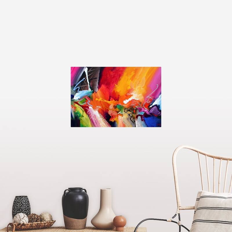 "Unbounded Ecstasy" Poster Print - Multi - 30" x 20"